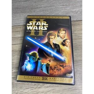 Star Wars Episode II Attack of the Clones DVD 2-Disc Widescreen THX 2002 Edition